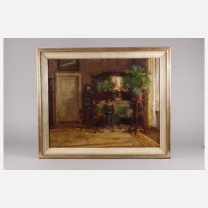 Richard Gutschmidt, Plausch im Jugendstilsalon