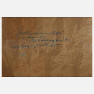 Marta Hartung, ”Feldblumen in einer Kiepe”