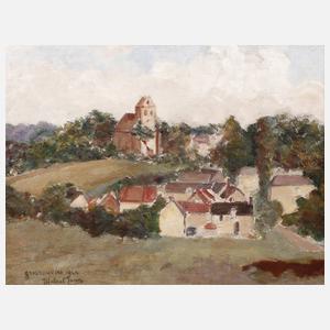 Hubert Jonas, Französische Dorfansicht