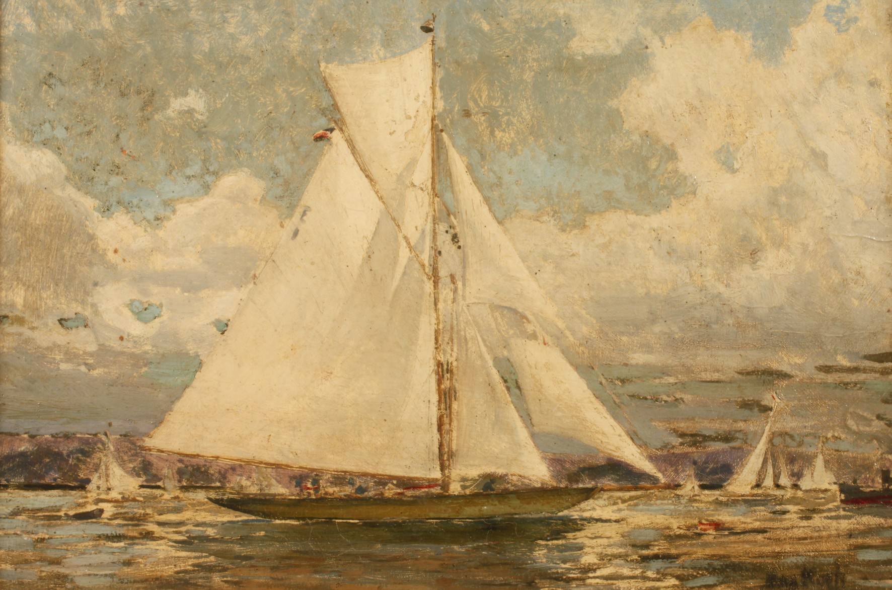 Max Koch, Segler an der Küste