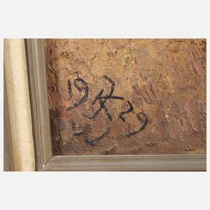 Johannes Köhler, ”Herbstlandschaft bei Denstedt”