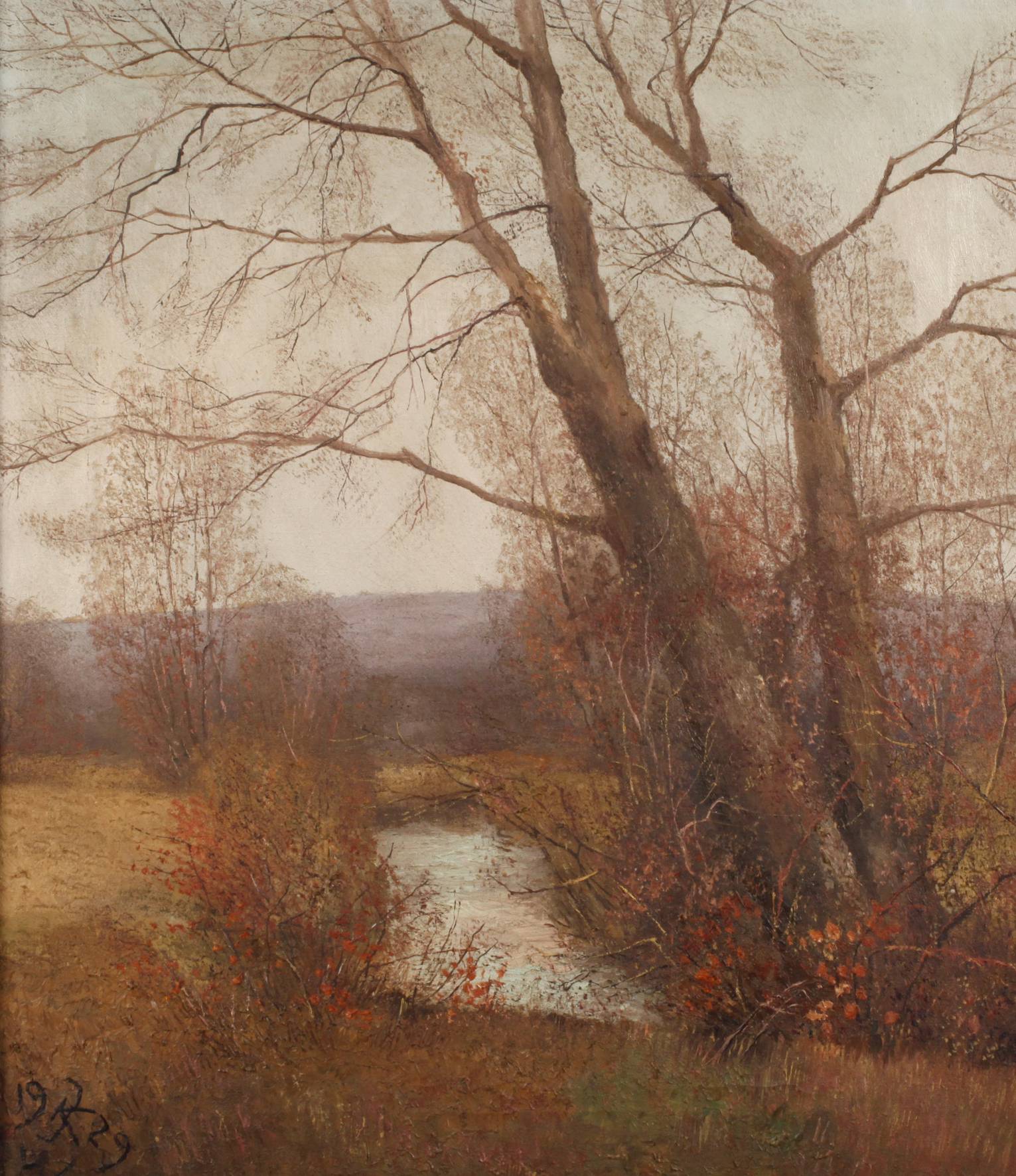 Johannes Köhler, ”Herbstlandschaft bei Denstedt”