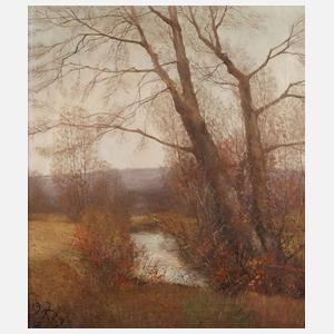 Johannes Köhler, ”Herbstlandschaft bei Denstedt”