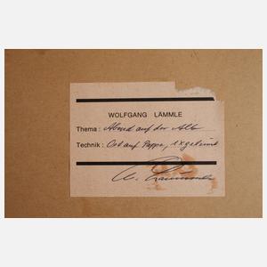 Wolfgang Lämmle, Abend auf der Alb