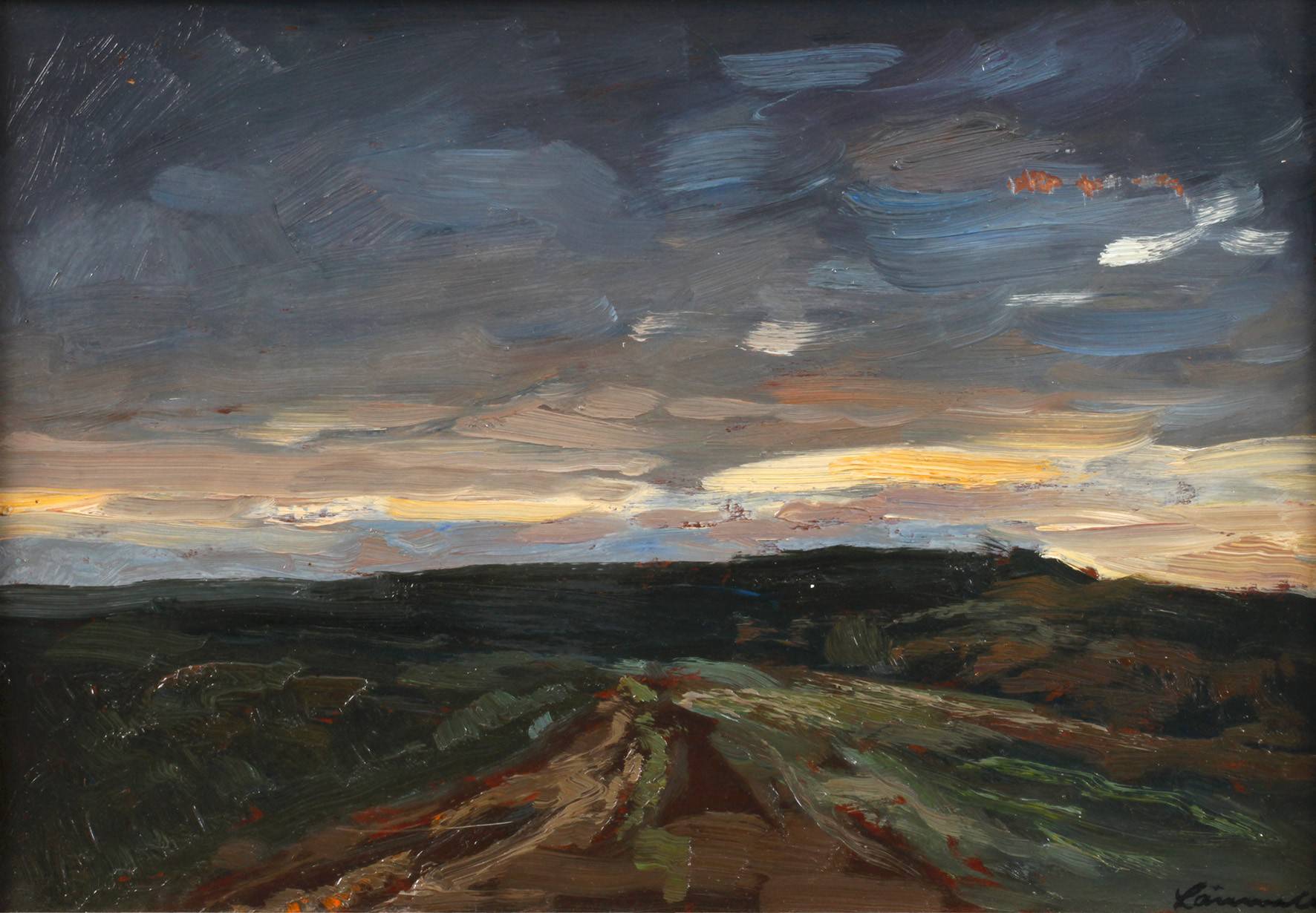 Wolfgang Lämmle, Abend auf der Alb