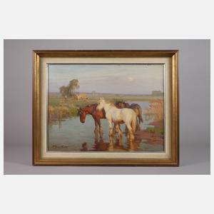 William Evans Linton, The Close of a Hot Day