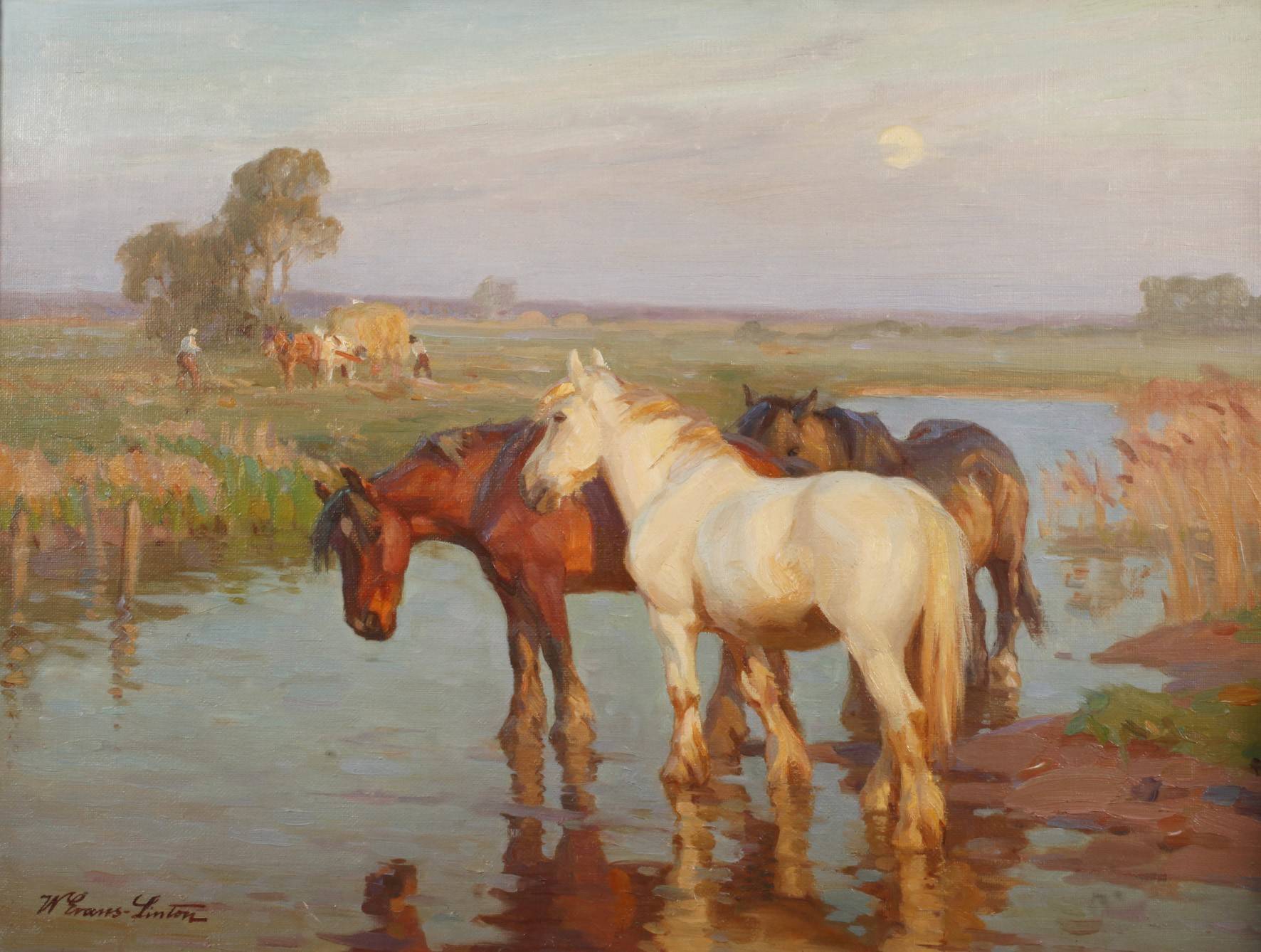 William Evans Linton, The Close of a Hot Day