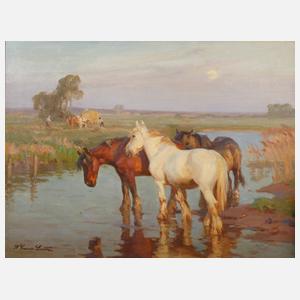 William Evans Linton, The Close of a Hot Day