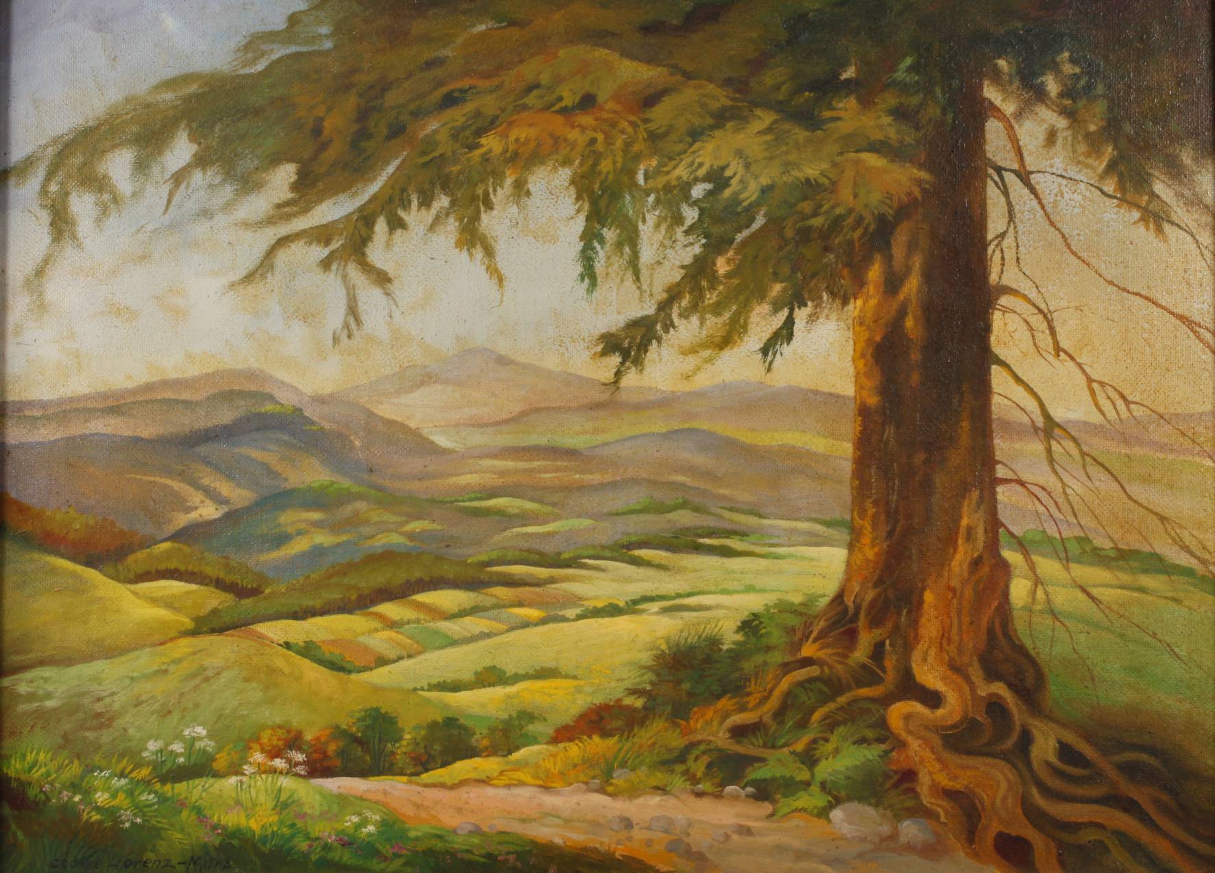 Claire Lorenz-März, Blick ins Gebirge