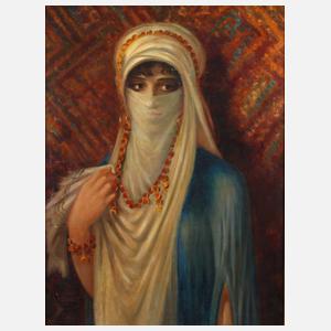 K. Ludwig, Portrait einer Orientalin