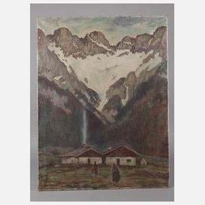 Paul Massow, Alm im Hochgebirge