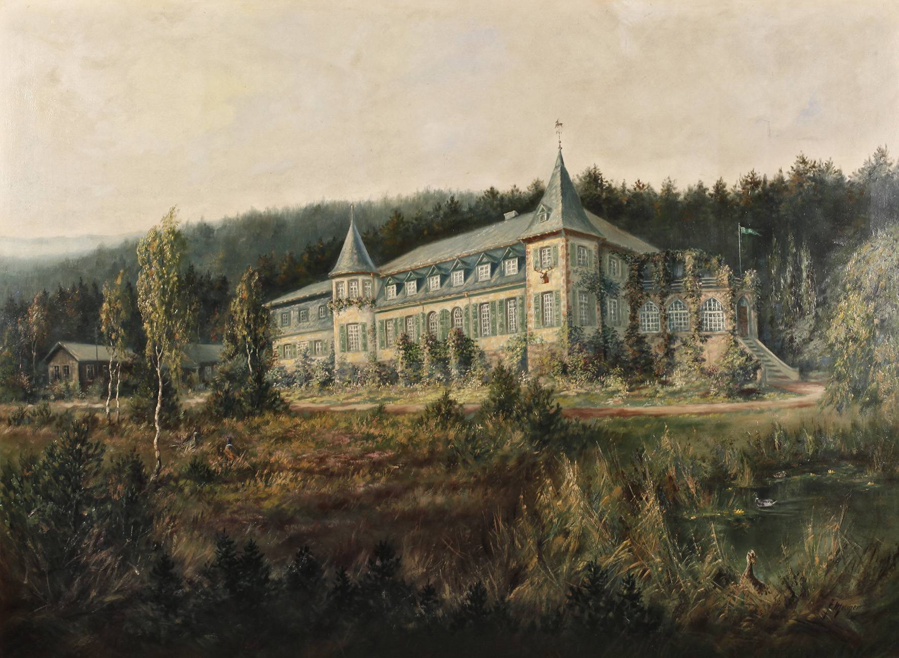 Melcher, Villa am Waldrand