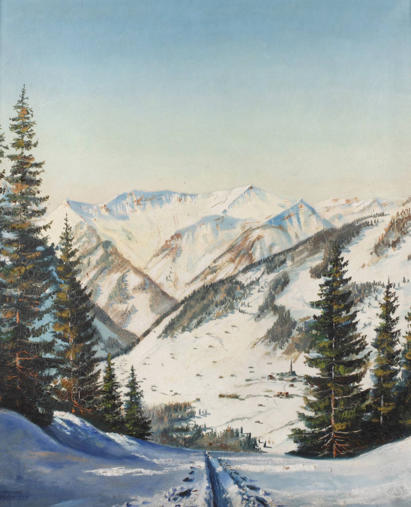 Andreas Mitterfellner, ”Spuren im Schnee”