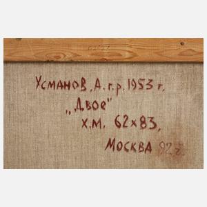 Avaz Mutall, ”Zwei”, liegender Damenakt