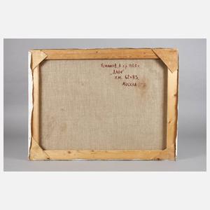 Avaz Mutall, ”Zwei”, liegender Damenakt