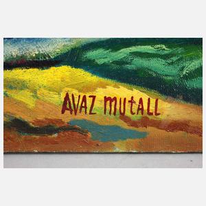 Avaz Mutall, ”Zwei”, liegender Damenakt