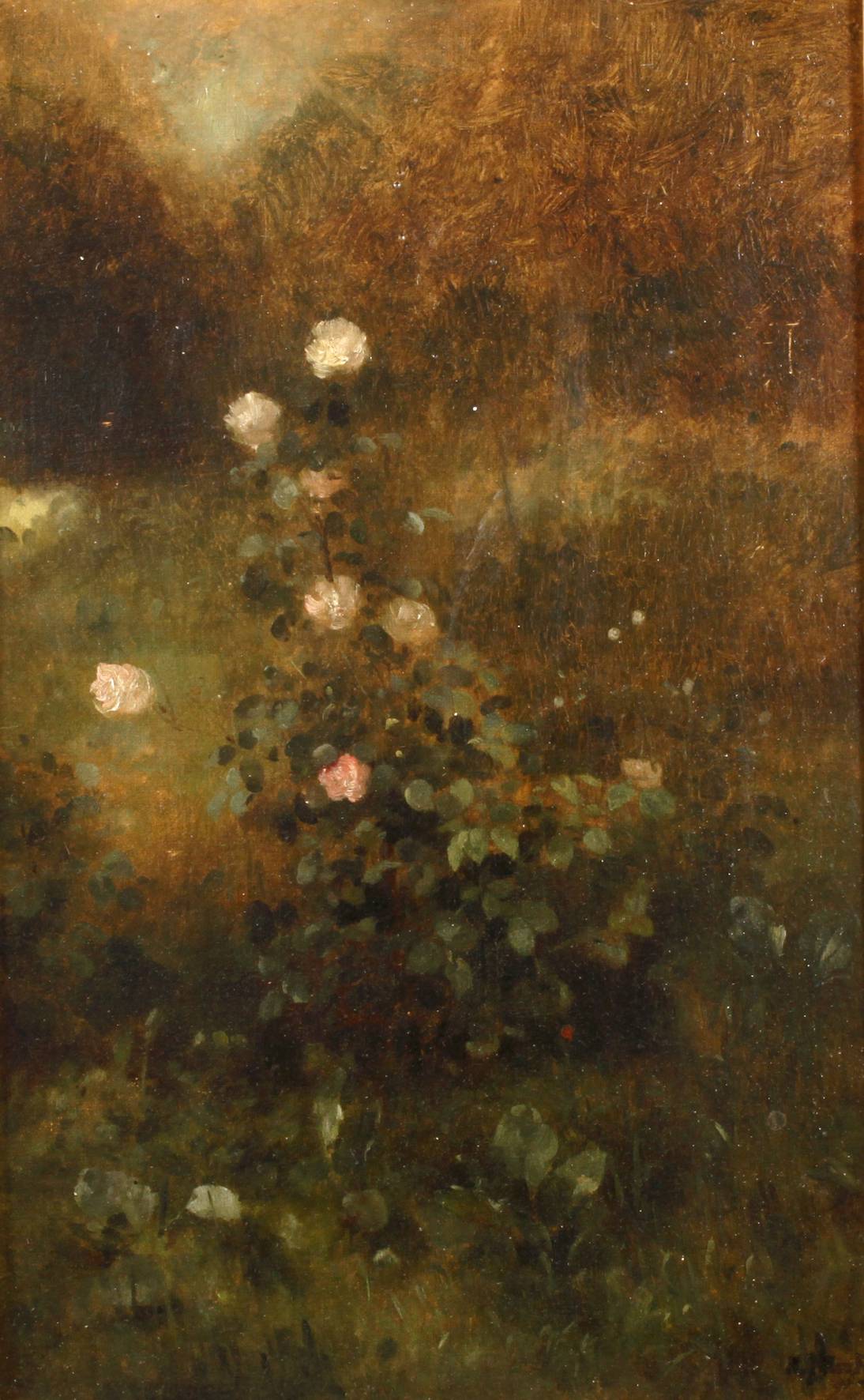 Eduard Niczky, Rosen im Garten