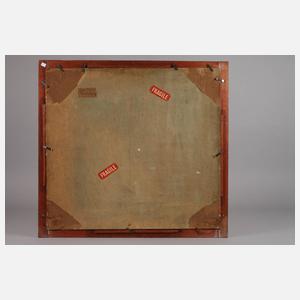 Erwin Oehl, Baustelle hinterm Haus