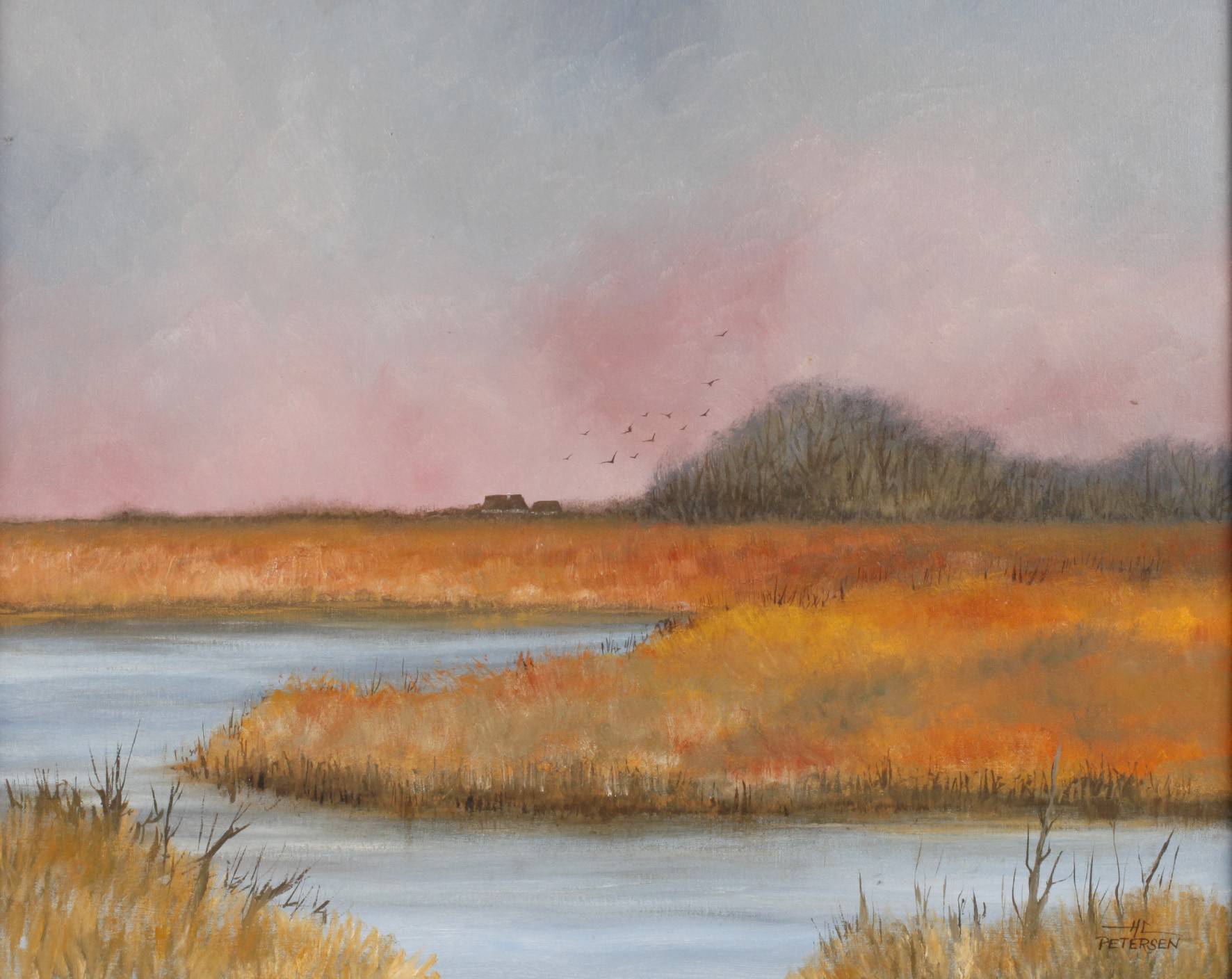 HC Petersen, Sommerabend im Moor