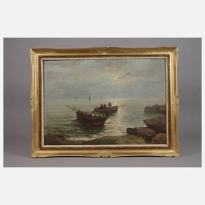 Alberto Picardi, Abendliche Küstenszene