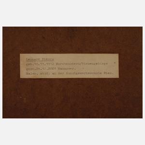 Leonard Pikora, Blumenstillleben