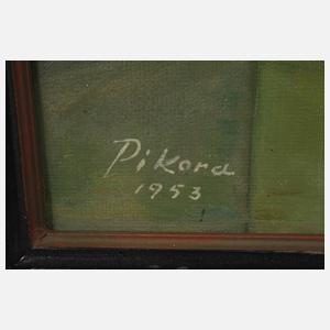 Leonard Pikora, Blumenstillleben