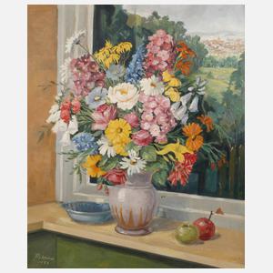 Leonard Pikora, Blumenstillleben