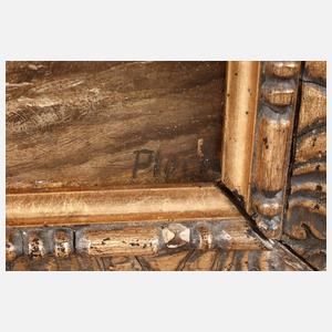 Karl Plock, attr., Sägemühle im Schwarzwald