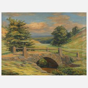 Wilhelm Reiß, ”Römerbrücke im Steinbachtal”