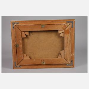 Adolf Rheinert, Portrait eines Fischers mit Pfeife