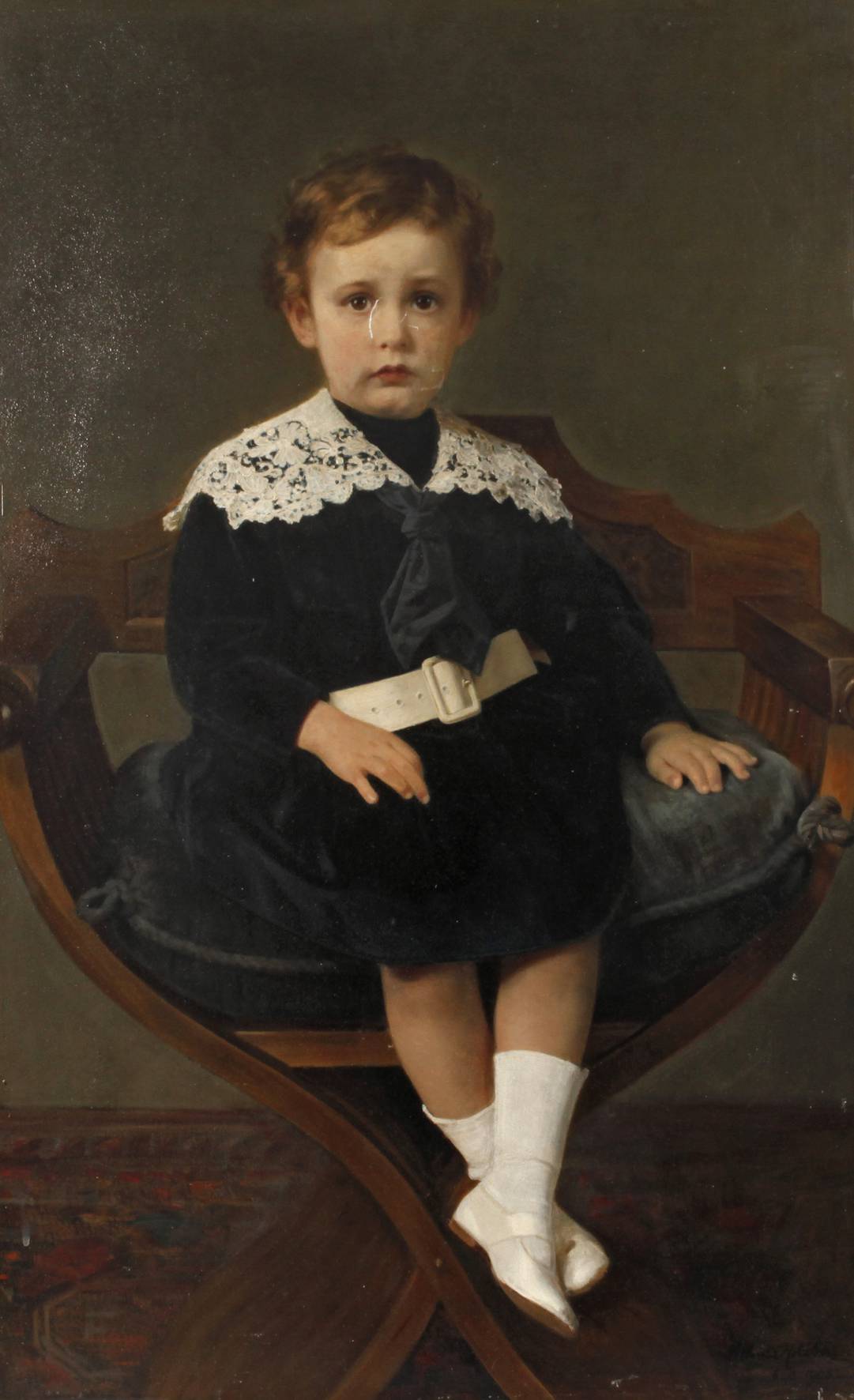 Albert Ritzberger, Kinderportrait