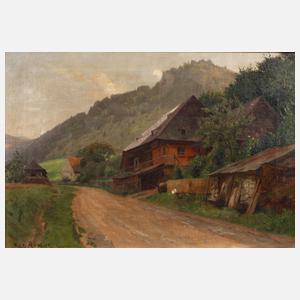 Prof. Max Roman, Schwarzwaldlandschaft