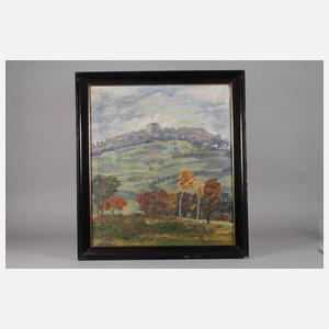 J. Schlegel, herbstliche Gebirgslandschaft