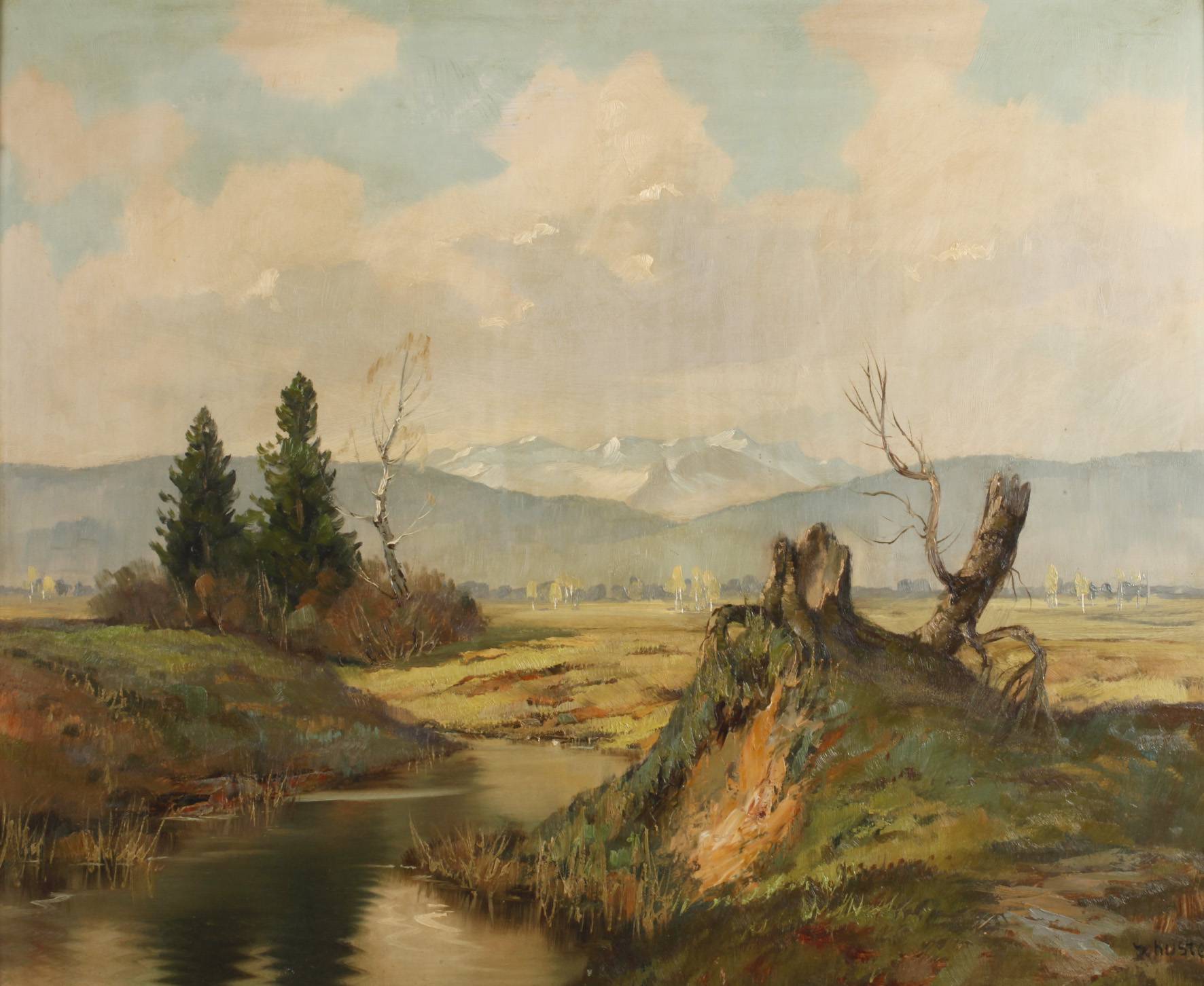 Schuster, Sommerliche Vorgebirgslandschaft