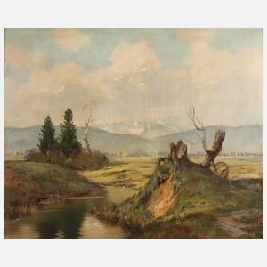 Schuster, Sommerliche Vorgebirgslandschaft