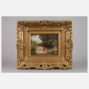 Albert Singer, Spaziergänger im Hohlweg