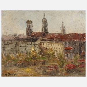 Alexander Wecker-Bergheim, Münchenansicht