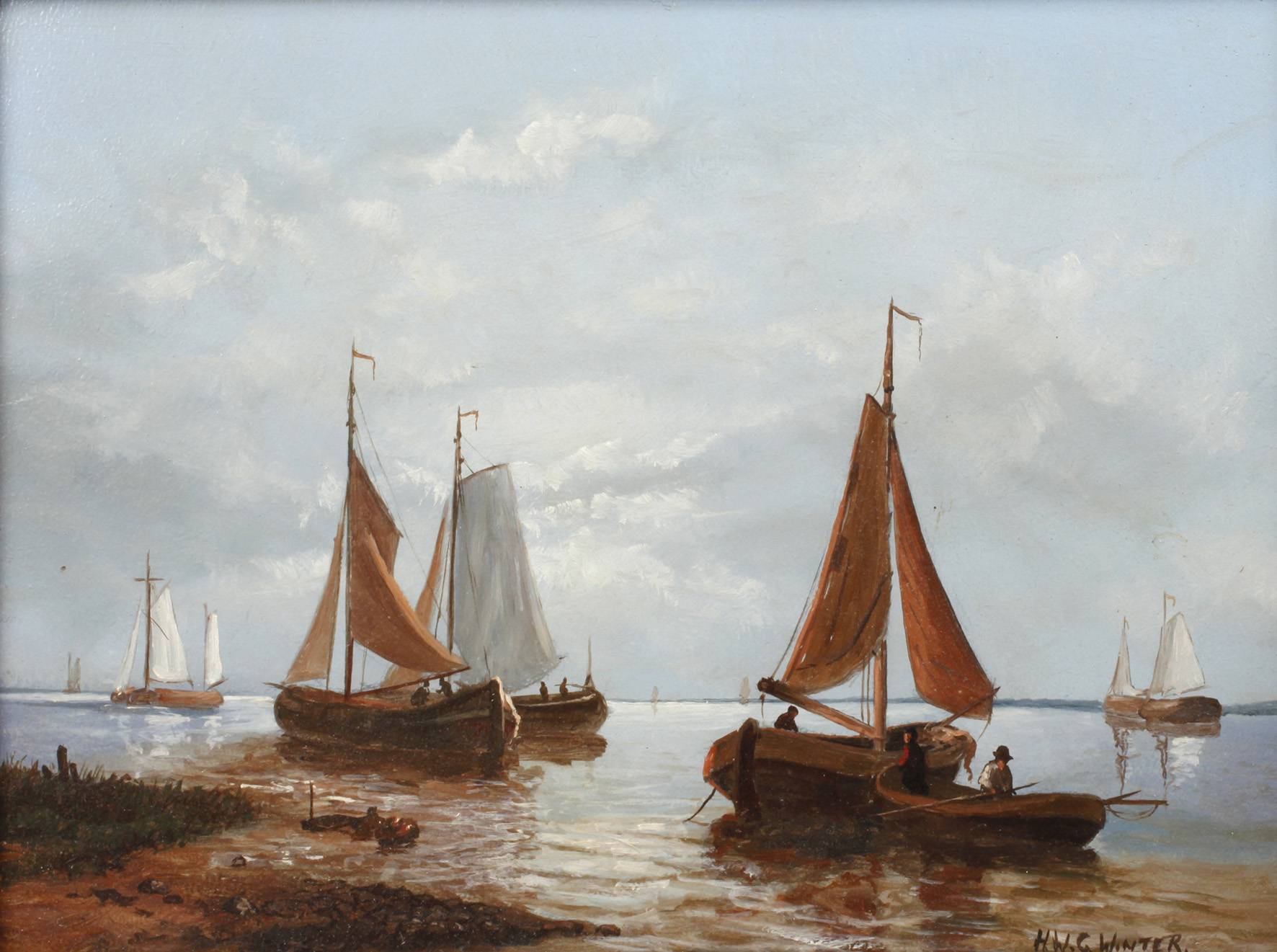 H.W.G. Winter, Fischerboote