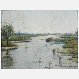 H. F. de Wit, Kanallandschaft