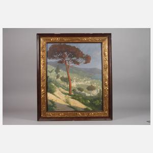 Oskar Georg Zenker, Südländische Küstenansicht