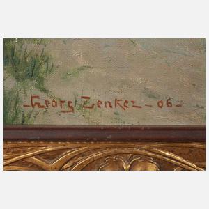 Oskar Georg Zenker, Südländische Küstenansicht