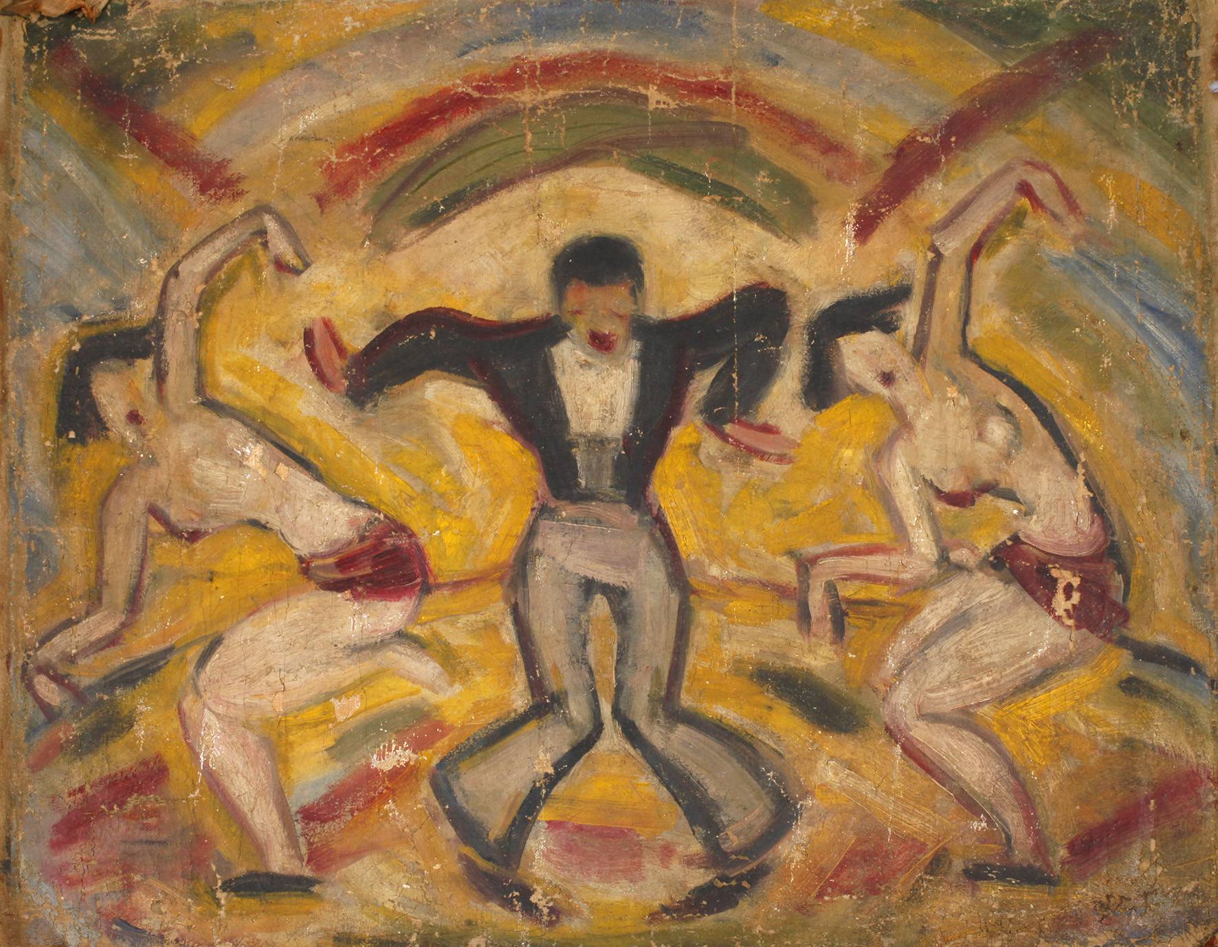 Expressive Tanzszene, Art déco