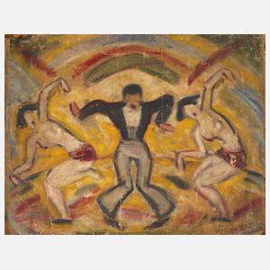 Expressive Tanzszene, Art déco