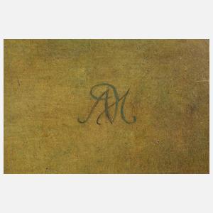 Damenportrait in Grün