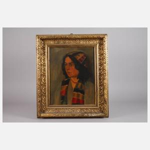 Portrait eines Roma-Mädchens