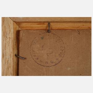 István Burchard-Bélaváry, Kühe am sonnigen Ufer