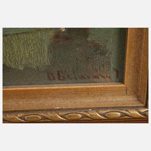 István Burchard-Bélaváry, Kühe am sonnigen Ufer