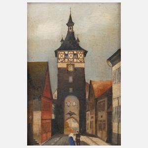 Das Stadttor zu Marburg