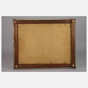 Dampfbarkasse steuert den Hafen an