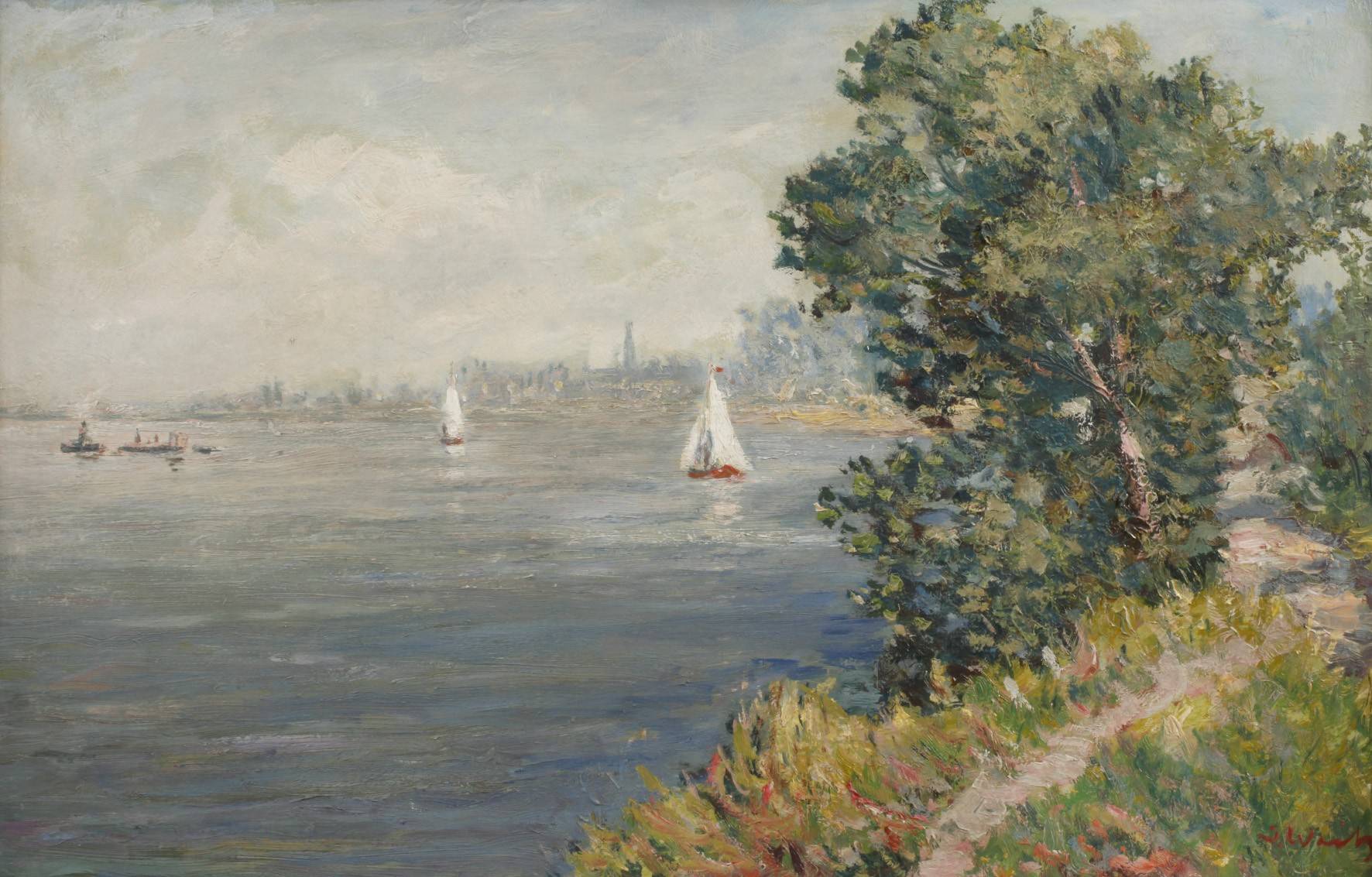 An der Außenalster